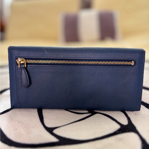 Authentic Prada blue wallet; very clean like new. .no call outs. - Picture 2 of 8